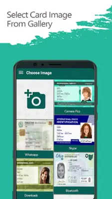 CNIC & ID Card Cross Marker android App screenshot 0