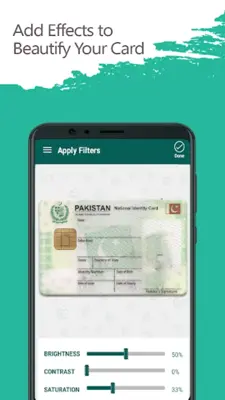 CNIC & ID Card Cross Marker android App screenshot 1